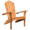 vidaXL Garden Adirondack Chair 77x78x95 cm Solid Wood Teak