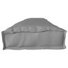 vidaXL Pallet Cushion Grey 200 x 40 x 8 cm Oxford Fbric