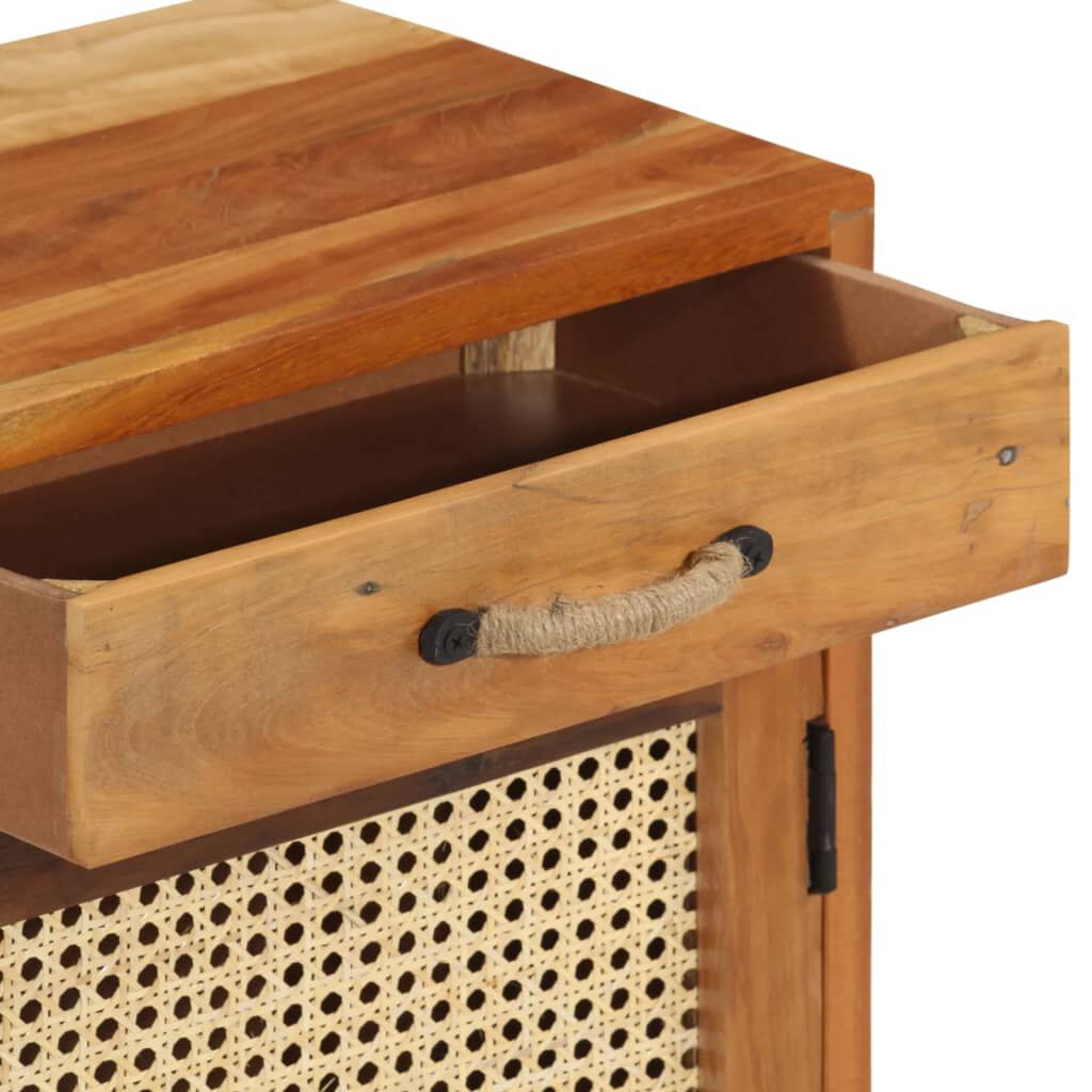 vidaXL Bedside Cabinet 40x30x50 cm Solid Reclaimed Wood