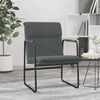 vidaXL Lounge Chair Dark Grey 55x64x80 cm Fabric