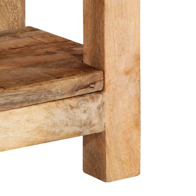 vidaXL Side Table 40x30x40 cm Solid Rough Wood Mango