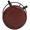 vidaXL Bar Stools 2 pcs 66 cm Real Leather