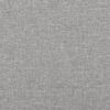 vidaXL Bed Frame without Mattress Light Grey Twin Fabric (US Only)