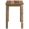 vidaXL Dining Table 110x55x76 cm Solid Wood Reclaimed