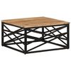 vidaXL Coffee Table 68x68x35 cm Solid Acacia Wood