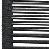 vidaXL 7 Piece Garden Dining Set Cotton Rope and Steel Black