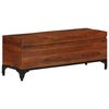 vidaXL Storage Trunk 110x35x41 cm Solid Acacia Wood