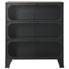 vidaXL Storage Cabinets 2 pcs Grey 72x36x82 cm Metal and MDF