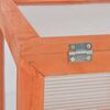 vidaXL Greenhouse Wood 75x47x109 cm
