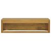 vidaXL Wall-mounted Bathroom Cabinet 110x45x30 cm Solid Wood Teak