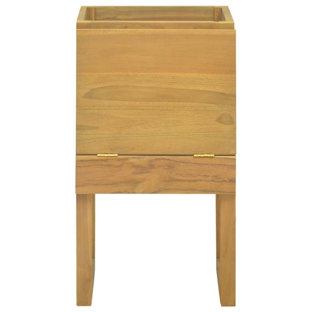 vidaXL Bathroom Cabinet 41x40x75 cm Solid Wood Teak