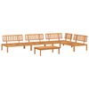 vidaXL 5 Piece Garden Pallet Sofa Set Solid Wood Acacia