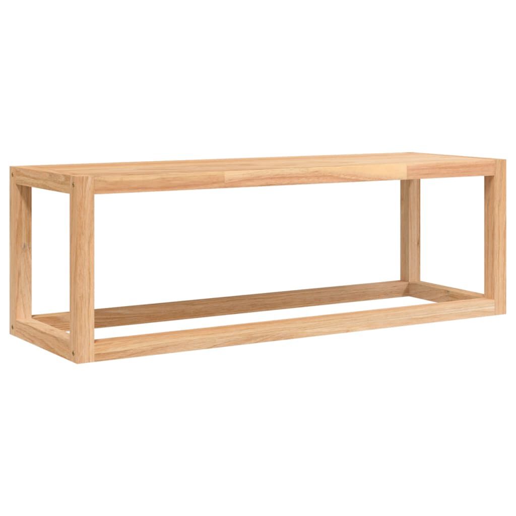 vidaXL Towel Rack 60x20x20 cm Solid Wood Walnut
