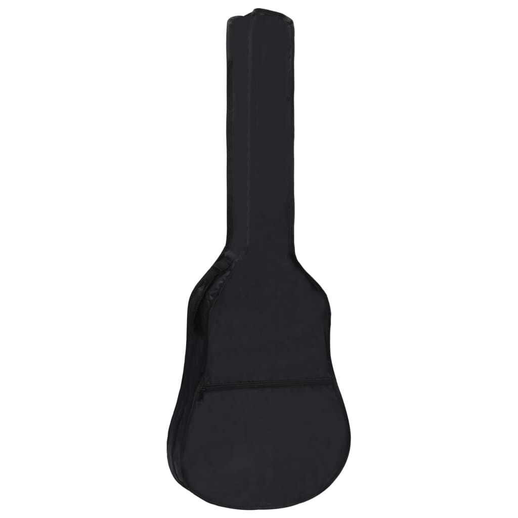 vidaXL Guitar Bag for 1/2 Classical Guitar Black 94x35 cm Fabric