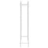 vidaXL Wine Rack for 72 Bottles White Metal