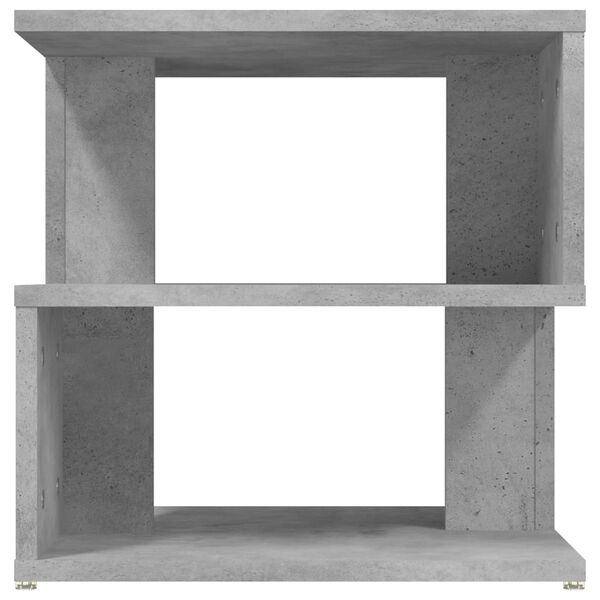 vidaXL Side Table Concrete Grey 40x40x40 cm Engineered Wood