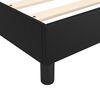 vidaXL Box Spring Bed Frame Black 183x213 cm Faux Leather