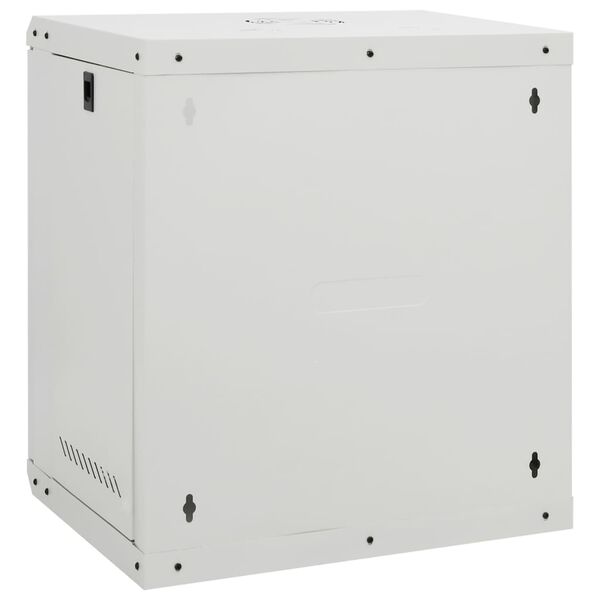 vidaXL 12U Wall Mounted Network Cabinet 19" IP20 53x40x60 cm