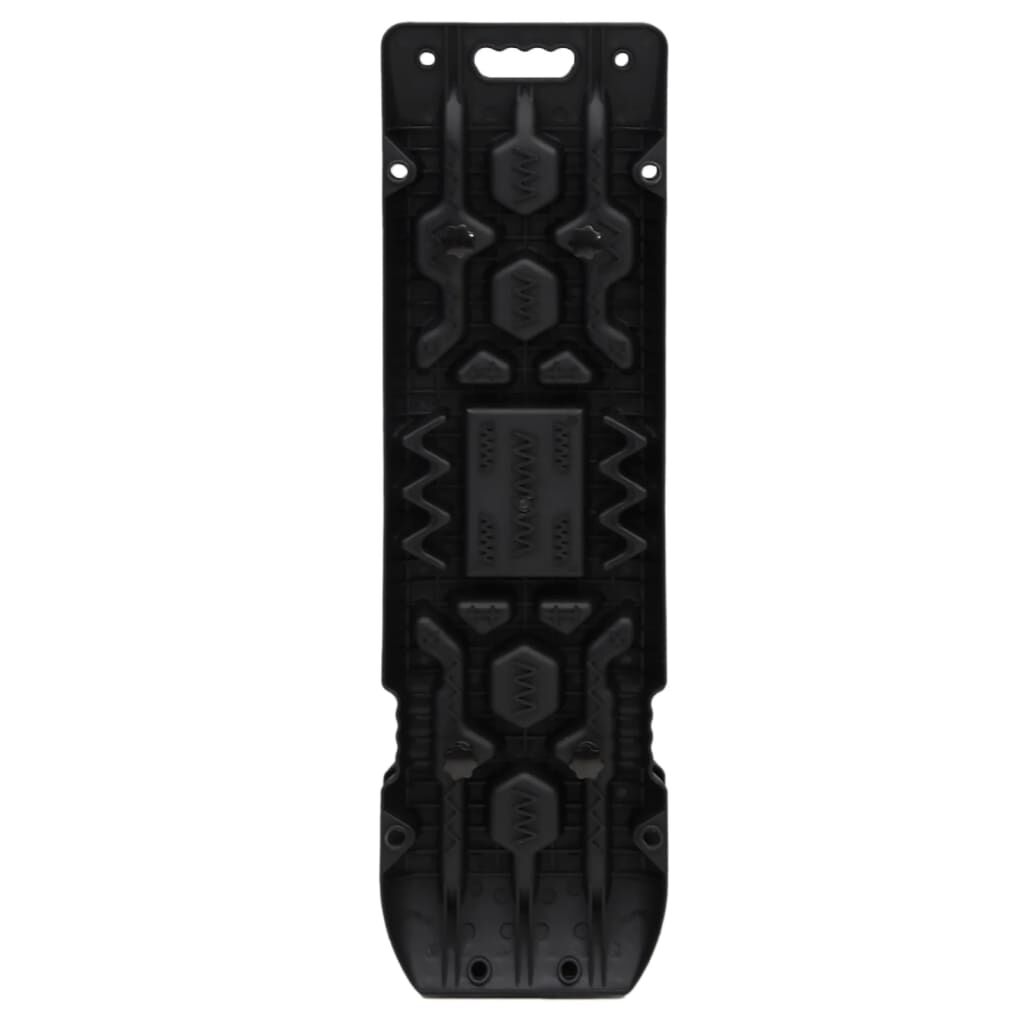 vidaXL Traction Boards 2 pcs Black 107x31x7 cm Nylon