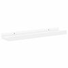 vidaXL Wall Shelves 4 pcs White 40x9x3 cm