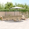 vidaXL 6 Piece Garden Pallet Sofa Set with Cushions Solid Wood Acacia
