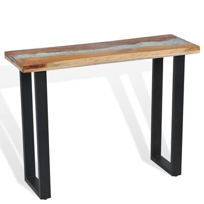 vidaXL Console Table Teak 100x35x75 cm