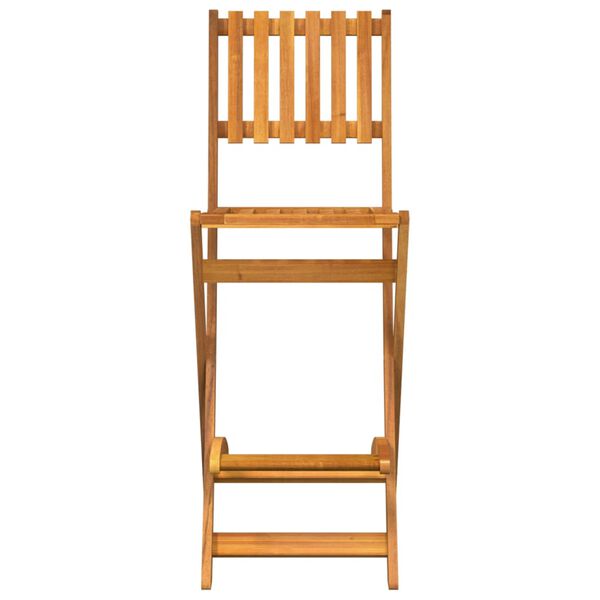 vidaXL 5 Piece Outdoor Bar Set Solid Wood Acacia