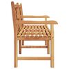 vidaXL Garden Bench Brown 150 x 60 x 90 cm Solid teak wood