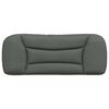 vidaXL Headboard Cushion "Hvar" Dark Grey 100 cm Fabric