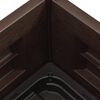 vidaXL Garden Raised Bed PP Anthracite 43x43x35 cm