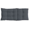 vidaXL Highback Chair Cushions 6 pcs Anthracite Oxford Fabric