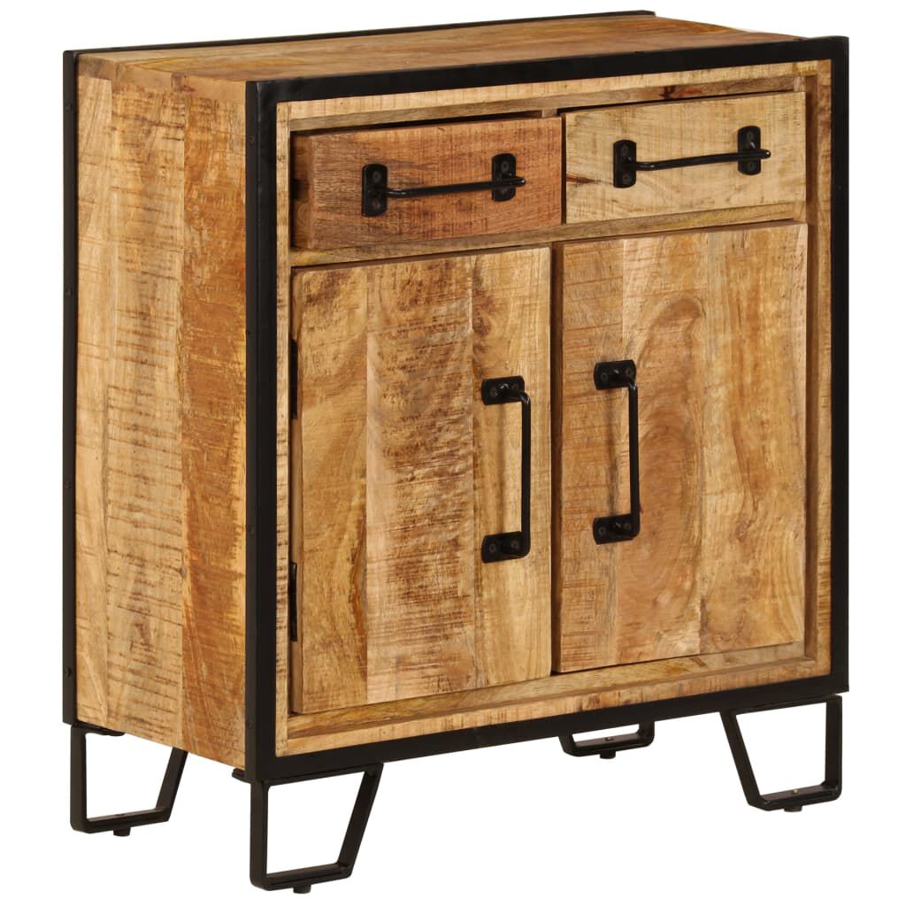 vidaXL Sideboard 65x30x70 cm Solid Mango Wood