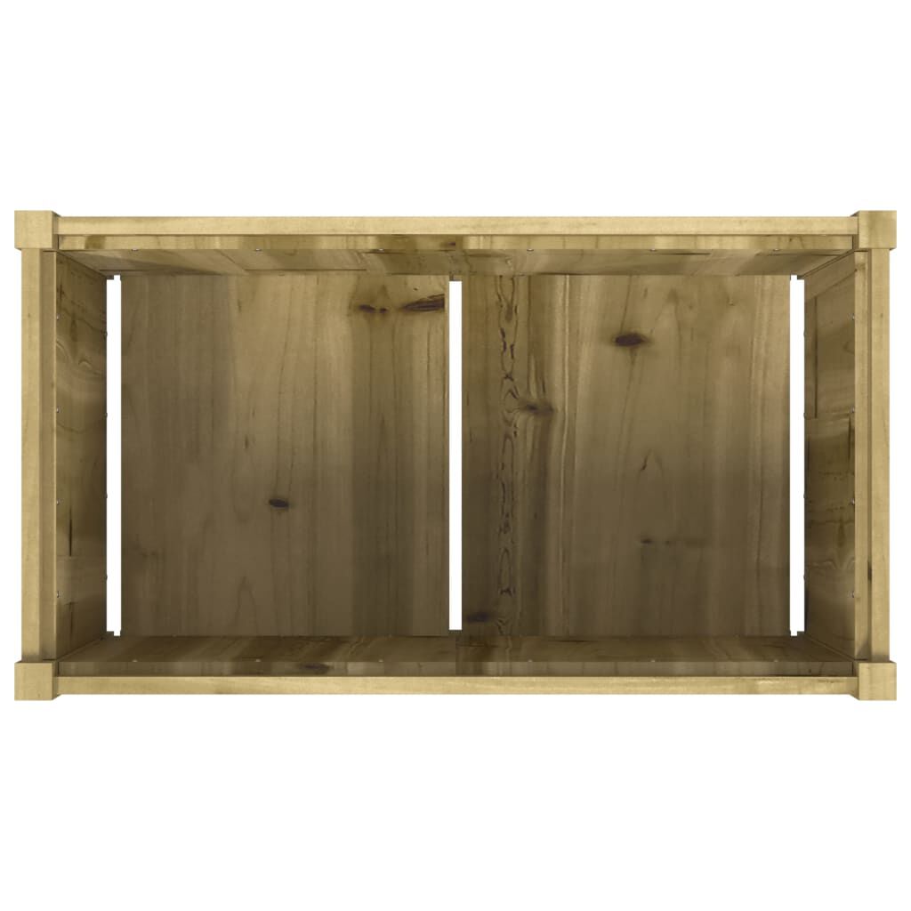 vidaXL Garden Planter 90x50x50 cm Impregnated Wood Pine