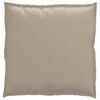 vidaXL Cushion Taupe 70 x 70 x 12 cm Oxford Fabric