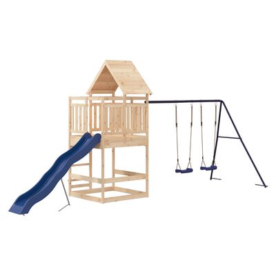 vidaXL Outdoor Playset Solid Wood Pine