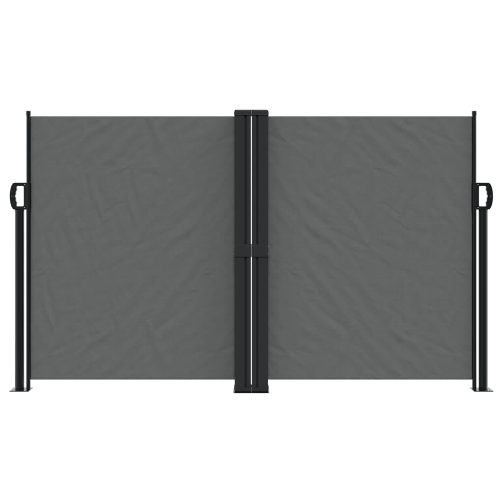 vidaXL Retractable Side Awning Anthracite 140x600 cm