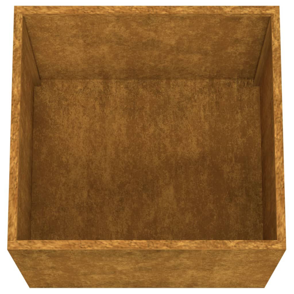 vidaXL Planters 2 pcs 49x47x46 cm Corten Steel