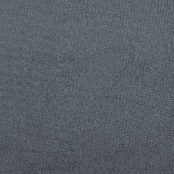 vidaXL Chaise Longue Dark Grey Velvet