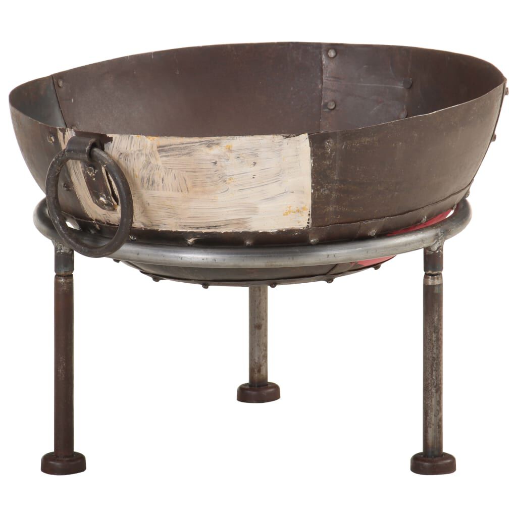 vidaXL Colourful Rustic Fire Pit Ø 40 cm Iron