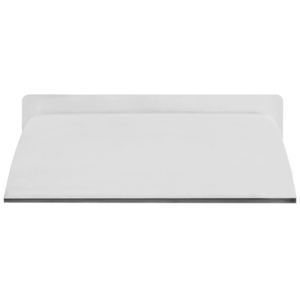 vidaXL Pool Fountain Stainless Steel 30x9x26 cm Silver