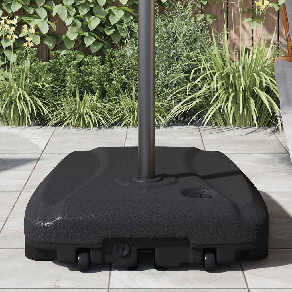 vidaXL Outdoor Umbrella Stand Black