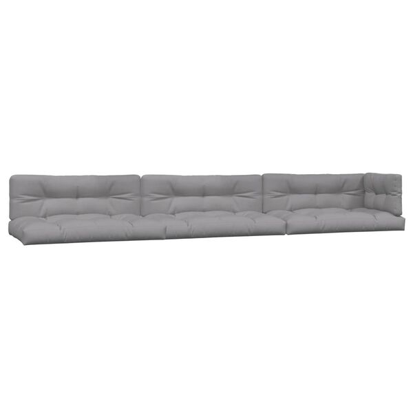 vidaXL 6 Piece Garden Pallet Sofa Set with Cushions Solid Wood Acacia
