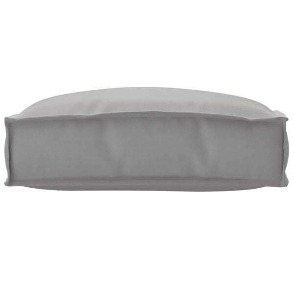 vidaXL Cushion Grey 50 x 50 x 12 cm Oxford Fabric