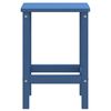 vidaXL Garden Adirondack Table Aqua Blue 38x38x46 cm HDPE