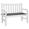 vidaXL Garden Bench Cushion Anthracite 120x50x4 cm Oxford Fabric