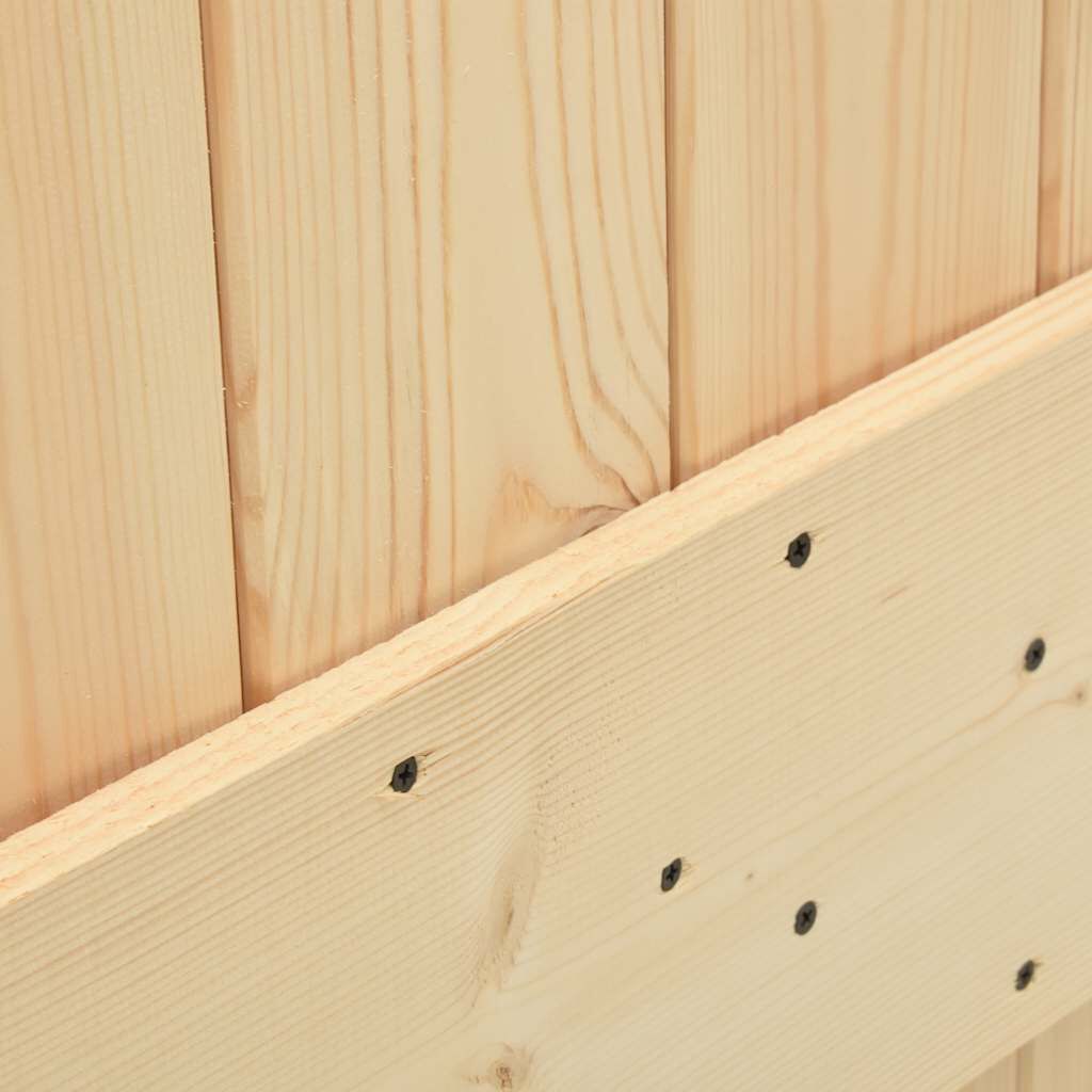 vidaXL Door NARVIK 70x210 cm Solid Wood Pine