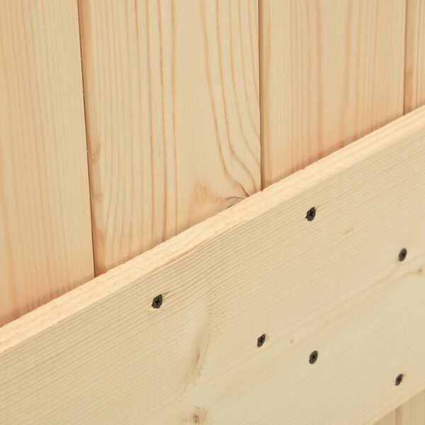 vidaXL Door NARVIK 70x210 cm Solid Wood Pine