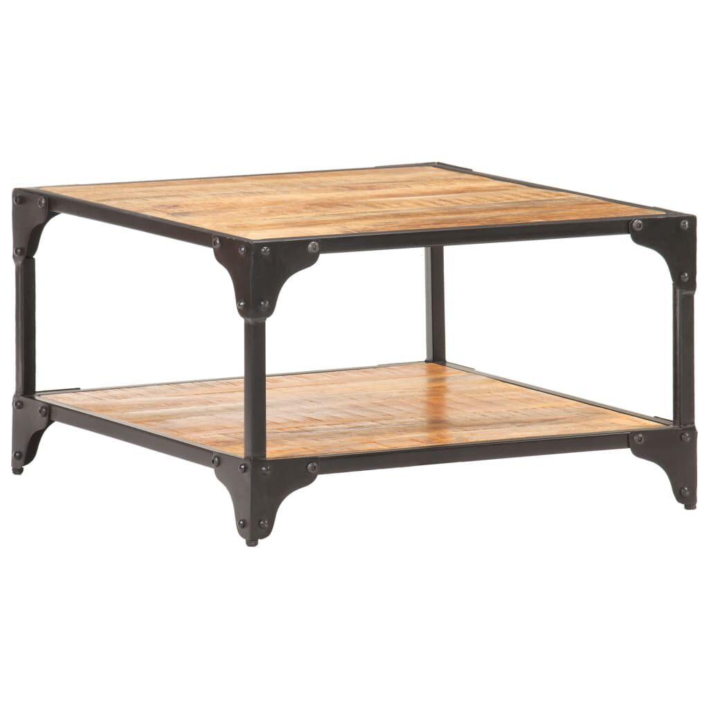 vidaXL Coffee Table 60x60x35 cm Solid Mango Wood
