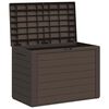 vidaXL Garden Storage Box Brown 78x44x55 cm