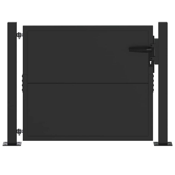 vidaXL Garden Gate 100x100 cm Corten Steel